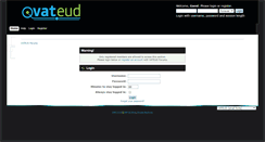 Desktop Screenshot of forum.vateud.net